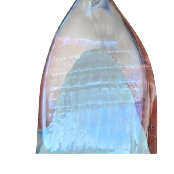 Made In Italy Murano Millefiori Swan Hand Blown Art Decor Basket Trinket Dish - Picture 2 of 9